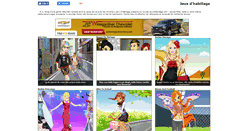 Desktop Screenshot of jeux2habillage.com